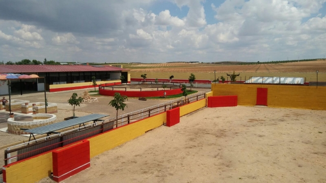  Volle Aussicht auf die Farm in Tembleque