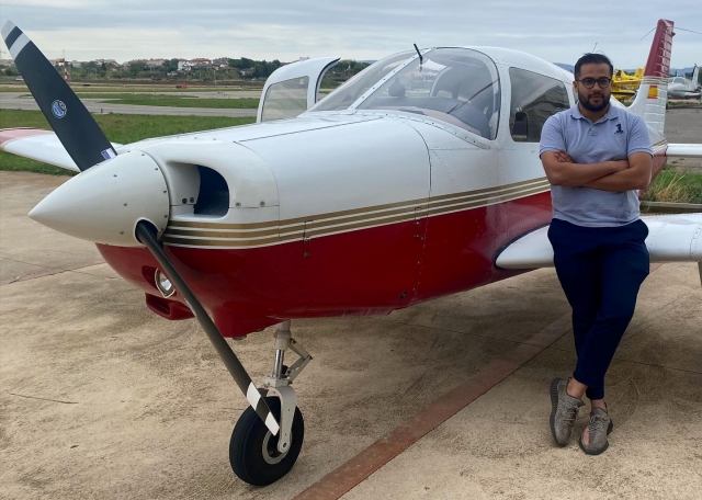  Con l'aereo 