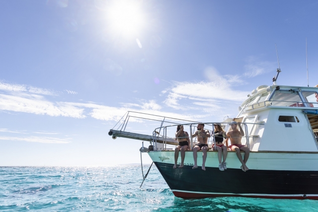  Bootsfahrt mit Freunden auf Mallorca 