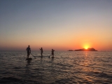 Ruta de SUP al atardecer + cava, Cala Codolar 2'5h