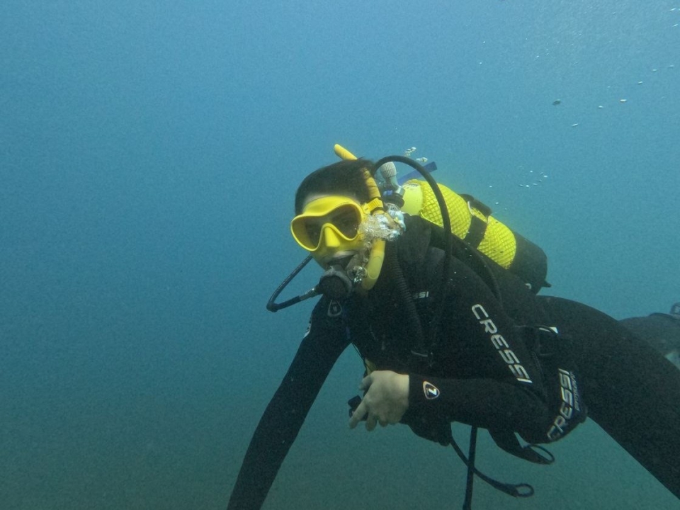 Bautismo de buceo en La Herradura