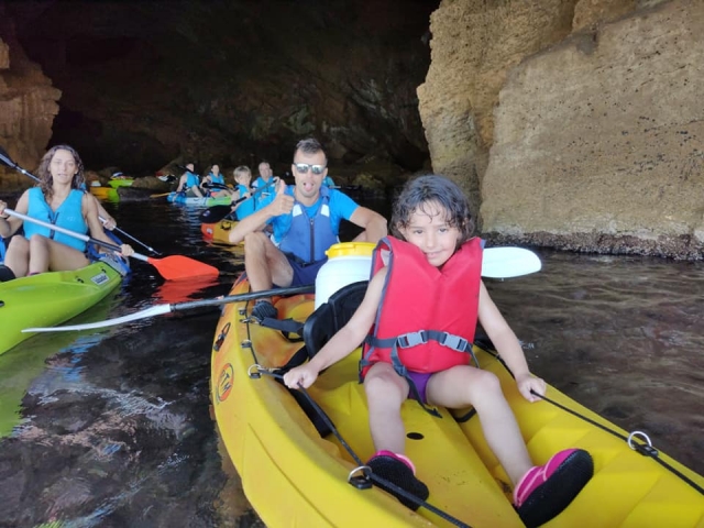  Escursione in kayak a due posti a Las Rotas 