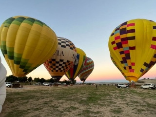 Paseo en globo en Aranjuez almuerzo y fotos 1 hora