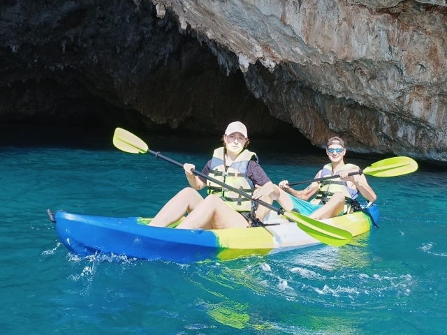  Kayak Route vers Cala Granadella 