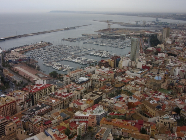 Vistas panorámicas de Alicante