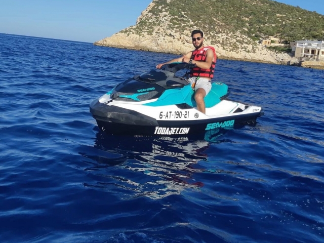 Ruta en moto de agua