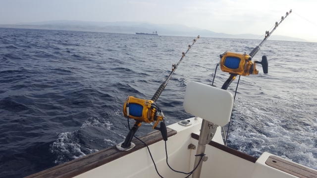  Pesca sportiva dalla barca Huelva 