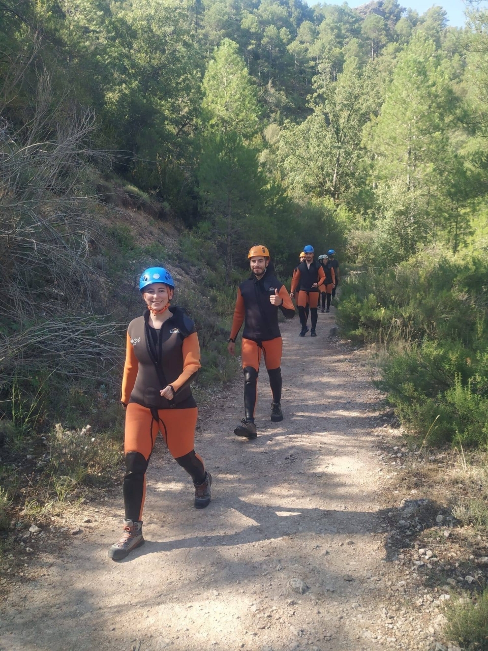 De camino al barranco