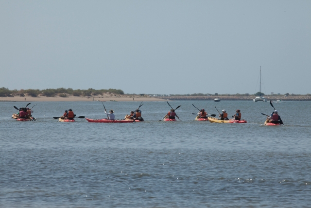  穿过克里斯蒂娜岛的皮划艇路线