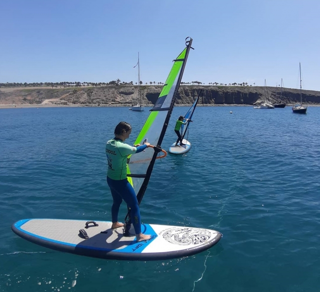 Vela y viento fusión perfecta en Gran Canaria
