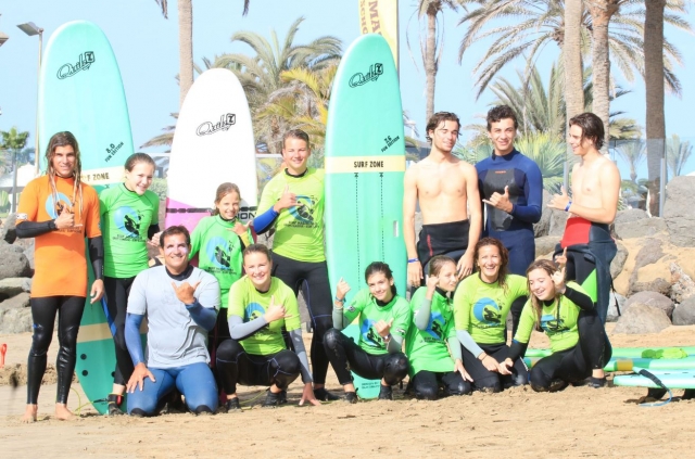  Surf class for groups Maspalomas 