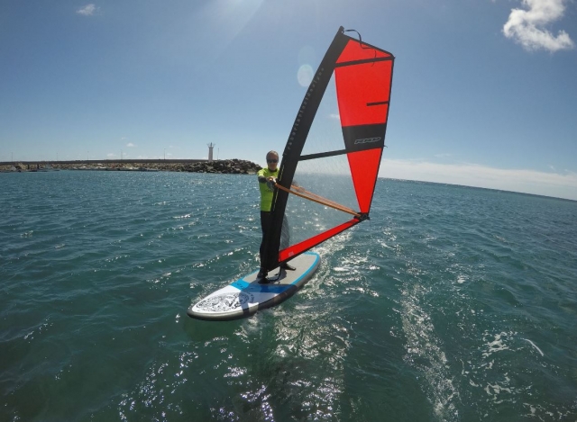  Battesimo del windsurf a Maspalomas 