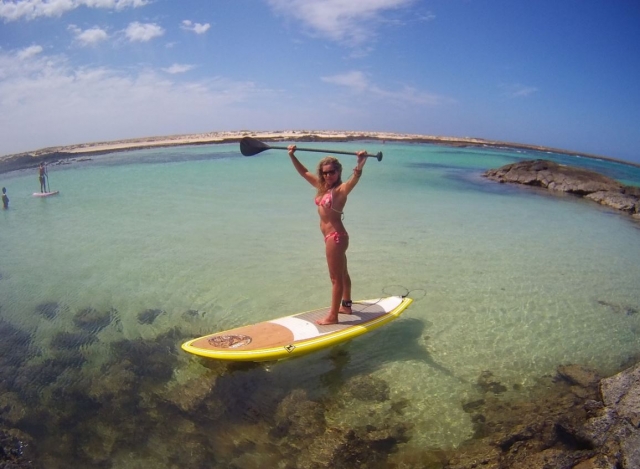 Paddle board en Maspalomas