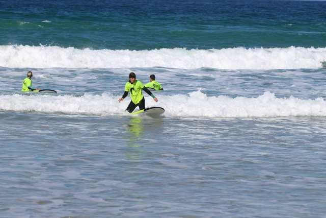  Surfing at Los Lances Beach 