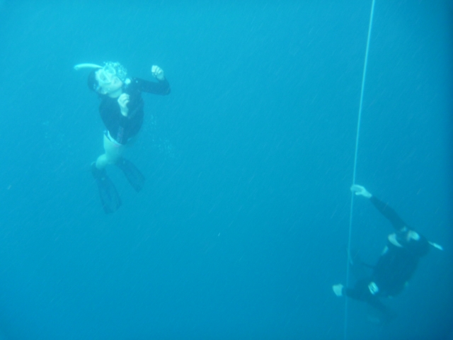  Freediving practice in Armintza 