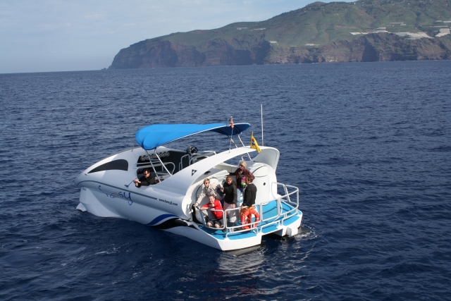 Paseo para ver cetáceos en La Palma