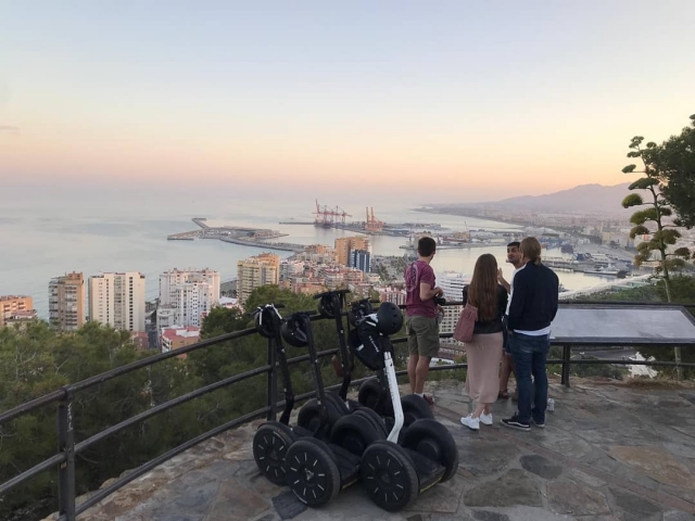 Panorámica de la ciudad en ruta guiada