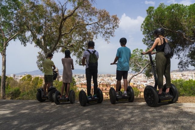 Tour guiado en segway por Málaga