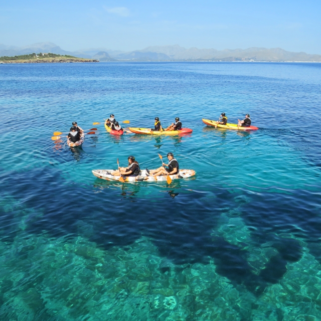  Maiorca in kayak e con la famiglia 