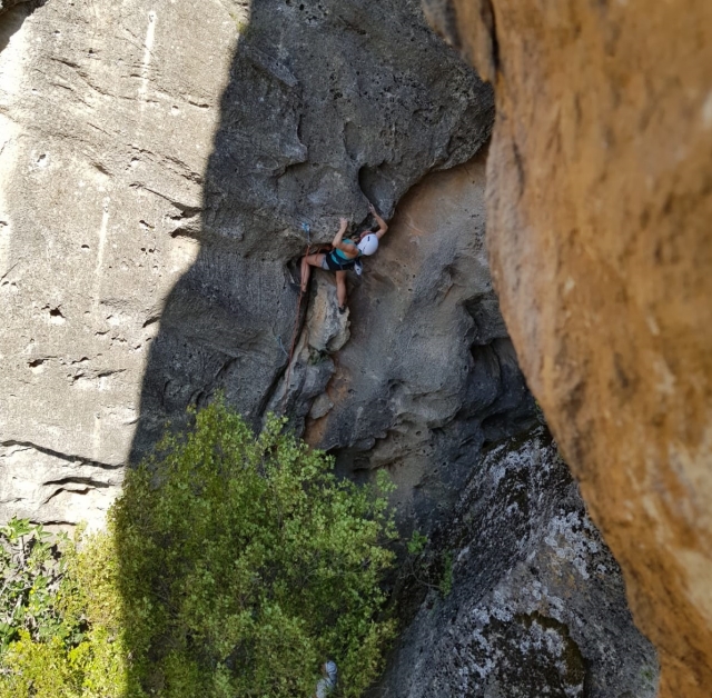  Escalade classique au Pico de la Miel 