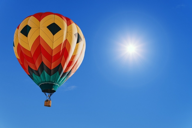 Incredible day to fly in a balloon 