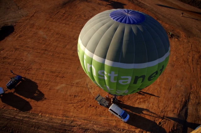 Nuestro increible globo aerostatico