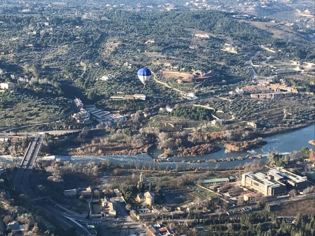 Sobrevolar Toledo en globo