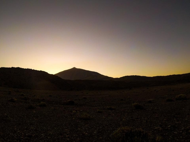 Las vistas nocturnas de Tenerife