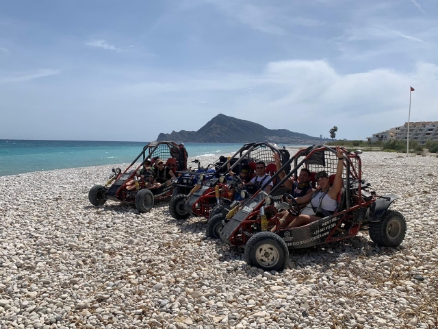  Buggys an den Stränden von Alicante 