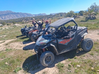 Rota de buggy de dois lugares Benidorm, Altea e Albir 2h20m