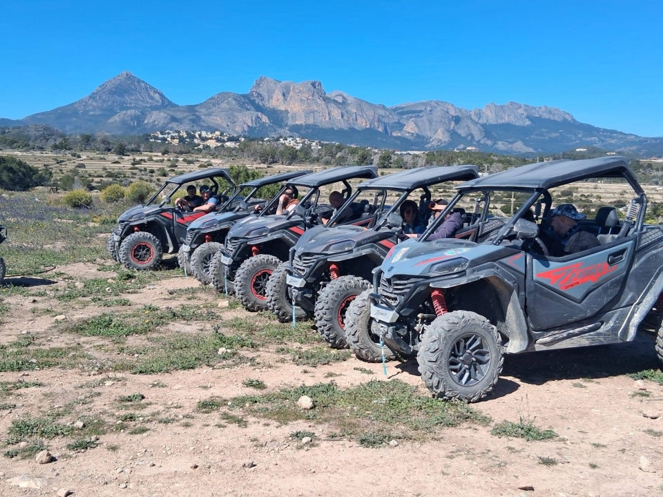  Experiência de buggy por Benidorm 