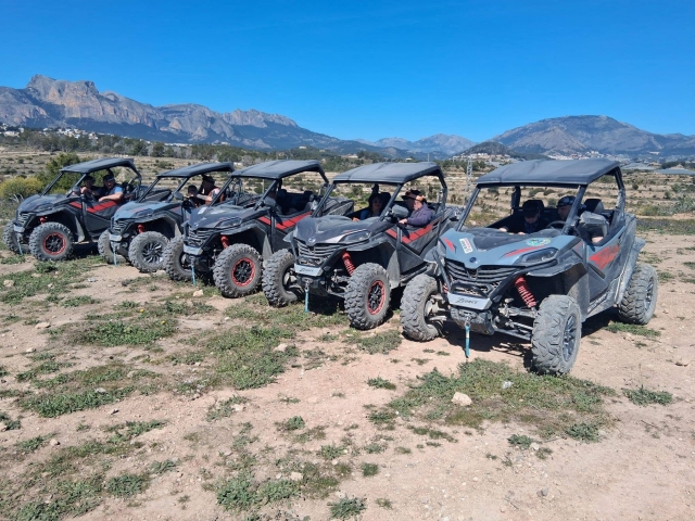 Listos para la excursión en buggy