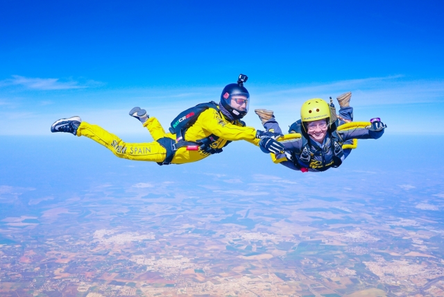 Vuelo libre en las alturas sevillanas