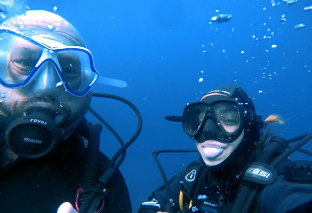  Diving in Tenerife in good company 