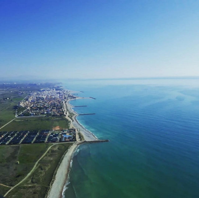 The Costa Blanca from an ultralight 