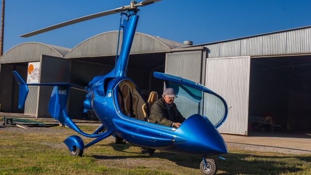 Autogyro in Castellón 