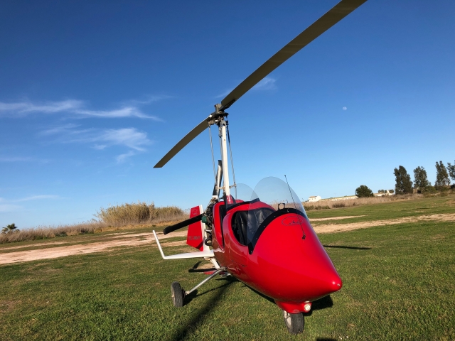  Initiation flight in an autogyro through Castellón 