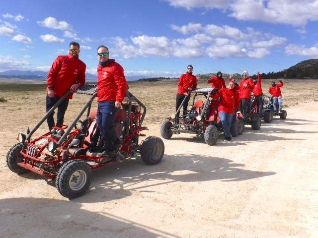  Company outing with buggies in Murcia 