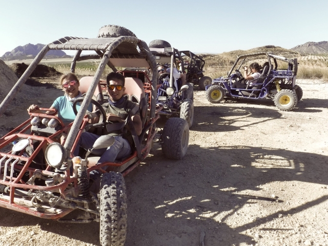  Route in couples buggy through Valle de Ricote 
