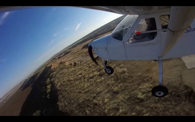 Bautismo de vuelo en Algodor 
