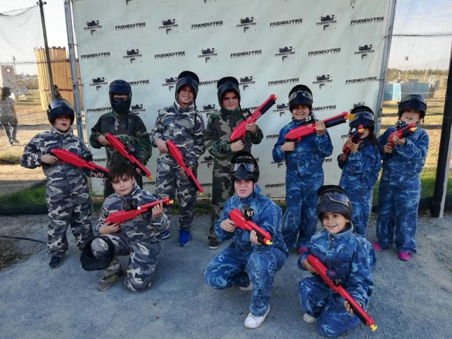  Jogar paintball desde criança 