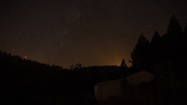 Campo bajo las estrellas