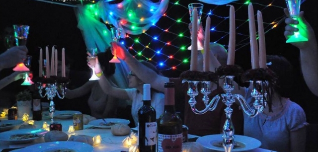Cena bajo las estrellas