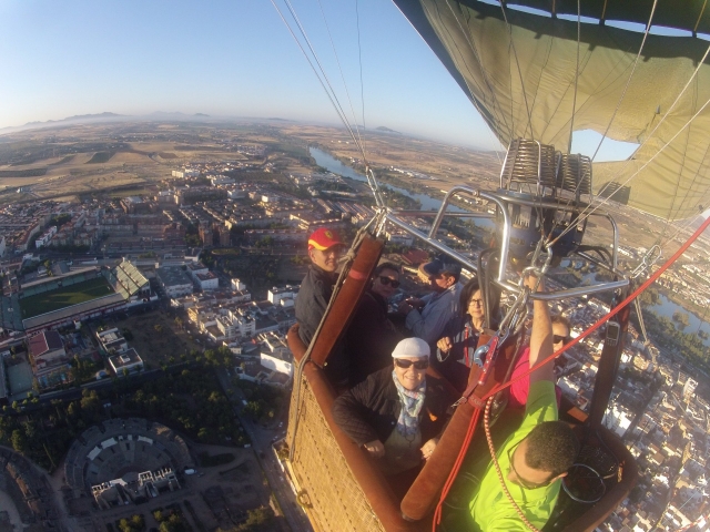  Familienballonfahrt rund um Mérida 