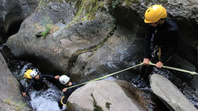  Descente en rappel à Lleida 