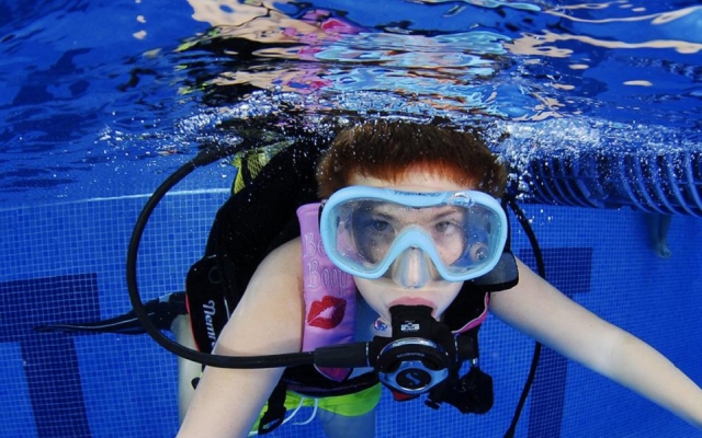 Bucear en piscina Madrid