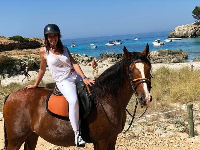  Horseback riding route to the main beaches of Menorca 