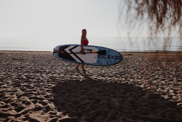  Con i paddle surf lungo la costa di Alicante 