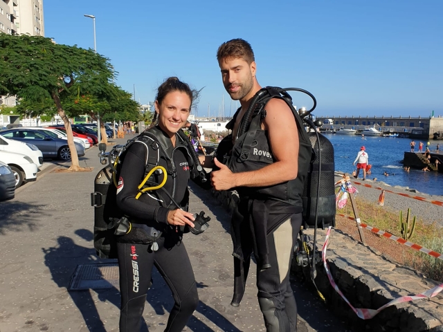  Battesimo delle immersioni di coppia 