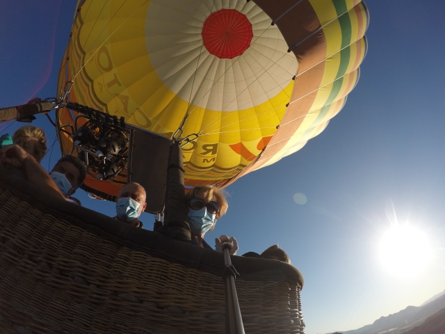 Volo in mongolfiera sopra l'Andalusia 